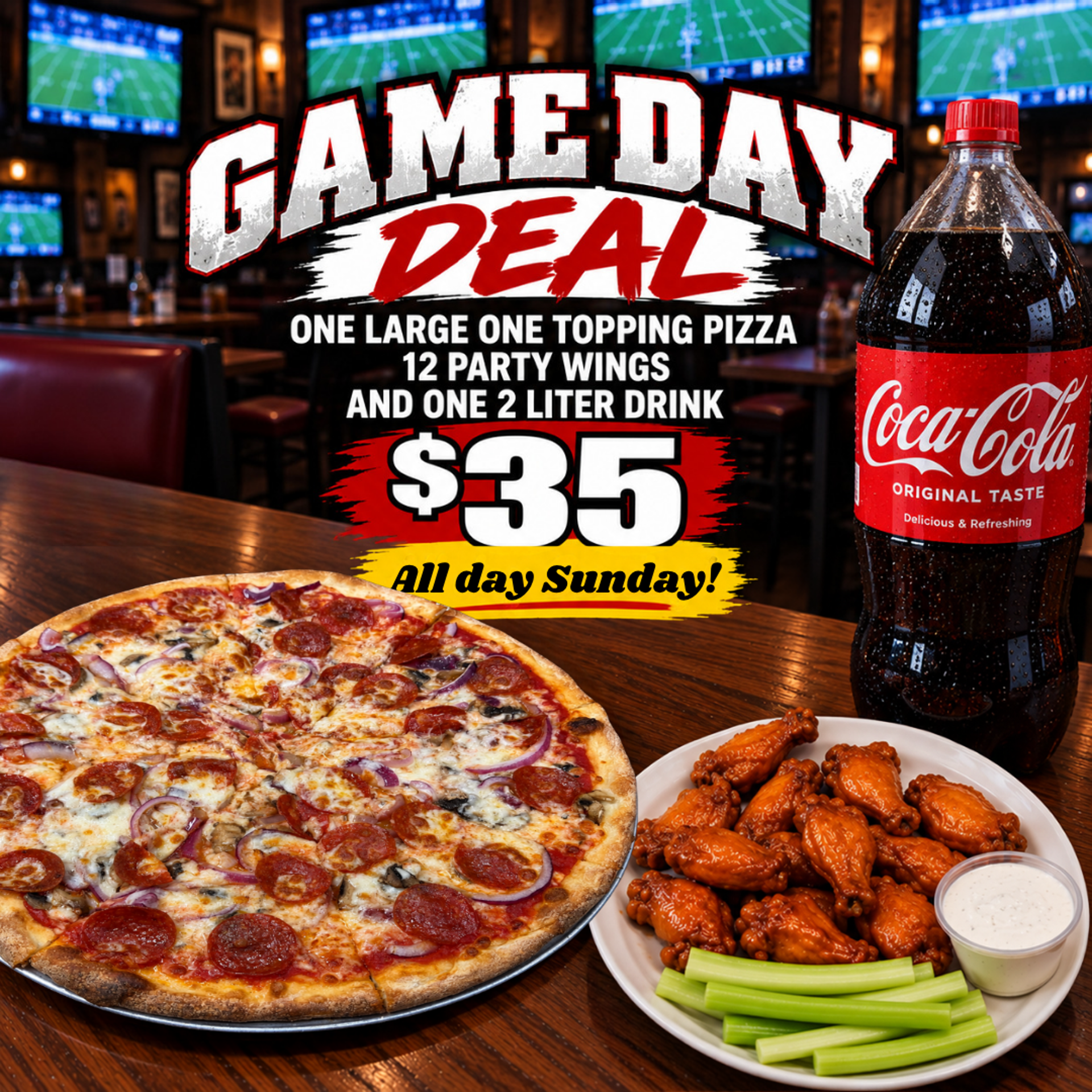 Sunday Football Deals!